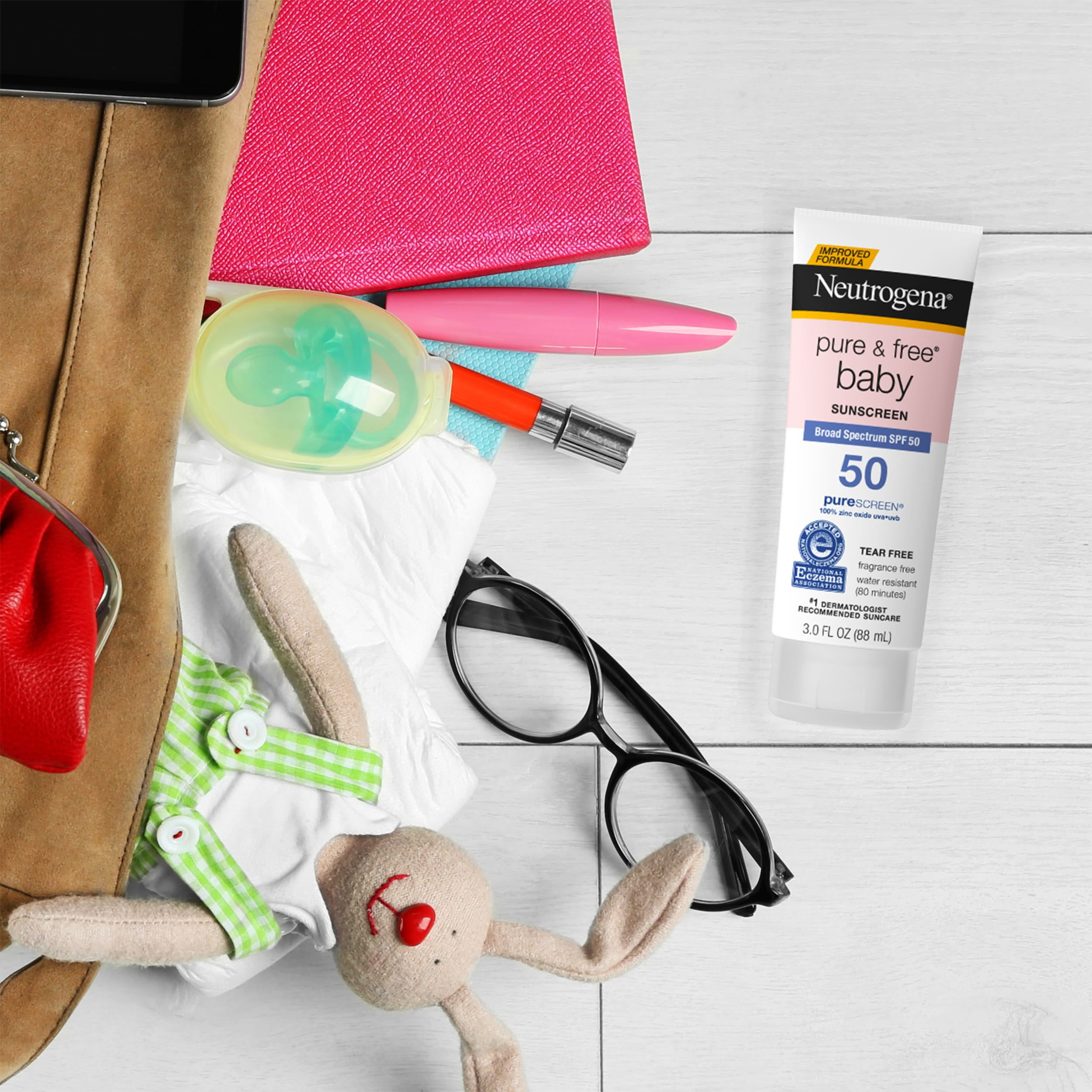 neutrogena pure and free baby sunscreen spf 50