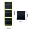 thumbnail image 3 of Individual para cristal ETFE al aire libre plegable paquete panel solar portátil USB teléfono de carga, 3 of 8
