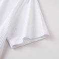 thumbnail image 6 of FRSASU Men's Dress Shirts Short Sleeve Button Down Mandarin Collar Shirt Solid Casual Summer Vacation Tops White, 6 of 9