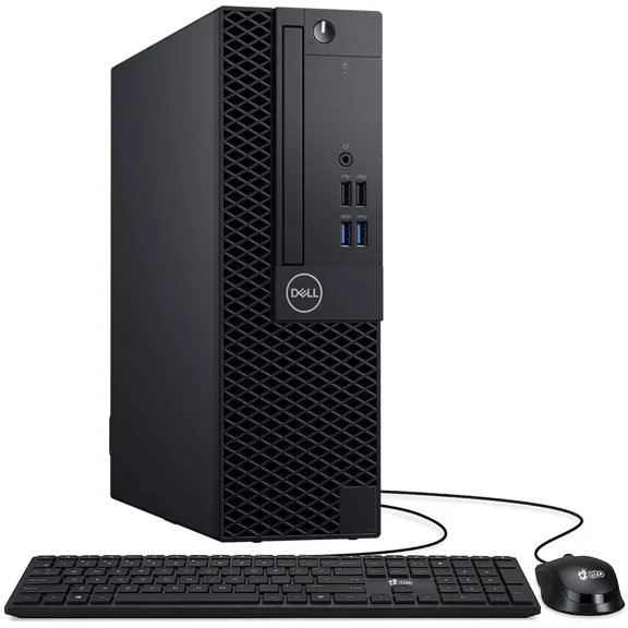 Restored Dell OptiPlex 3070 SFF Business Desktop PC - Intel Hexa Core I5-9500 CPU Up to 4.40GHz | 16GB DDR4 RAM | 256GB NVMe SSD | HDMI | WiFi Windows 11 Pro Computer (Refurbished)