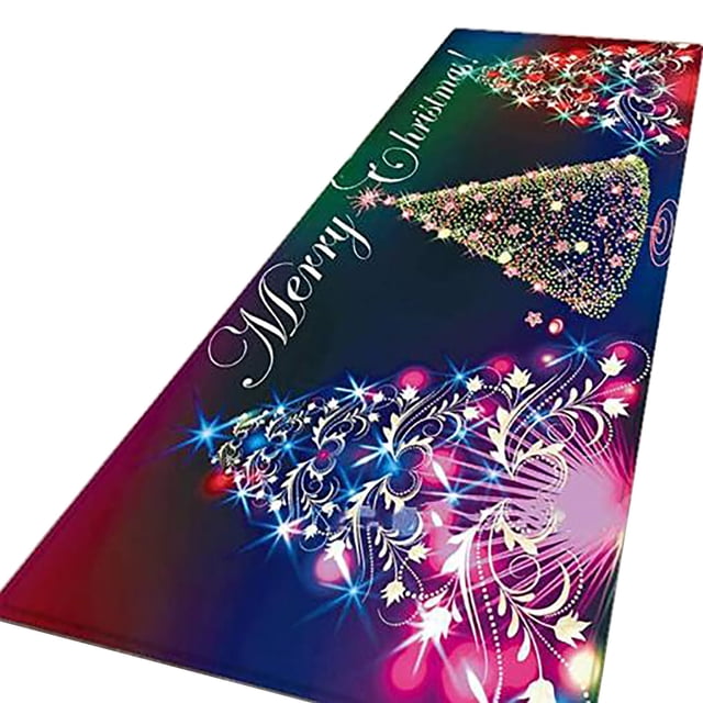Decorative Area Rug Merry Christmas Mats Merry Christmas Welcome Doormats Indoor Home Carpets Decor Floor Carpet,Living Room Rug,Bedroom Rug,Non Slip Rug,Wool Rug,Cotton Rug,Synthetic Rug,Soft Plush