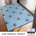 thumbnail image 3 of Cartoon Pug Dog Door Rugs,Washable Non Slip Door Mats Indoor,Decorative Door Mats,Entry Mat Indoor for Entrance,Bedroom,Kitchen,Bathroom,20"x32", 3 of 6