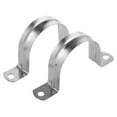 thumbnail image 1 of 2 Stainless Steel U-shaped Pipe Clamps, Half Pipe for Pipe Fittings Pipe Clamp -80mm, 1 of 5