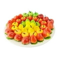 thumbnail image 4 of Yesbay 10 Pcs/Bag Artificial Fruit Foam Vibrant Color Realistic Mini Photo Props Crafts Dining Table Decor Fake Vegetable Home Supplies, 4 of 7