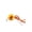 60g-Orange and yellow, variant on Artificial Jigging Fishing Lure Baits Jigs Head with Barbed Hook 40g 60g 80g 100g Sliding Kabura Jigs for Snapper