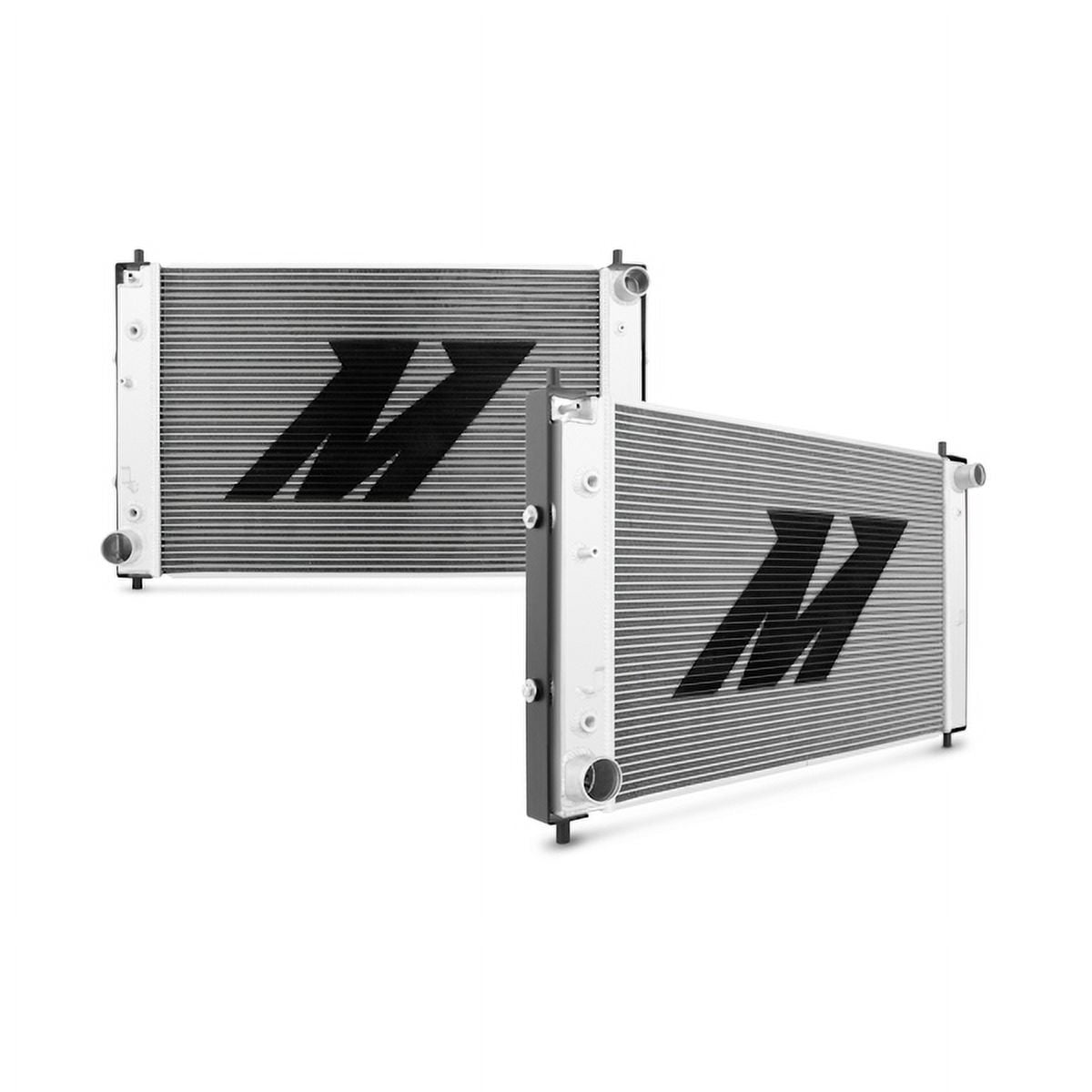 Mishimoto MMRAD-MUS-97BA Bracketed Aluminum Radiator Compatible With Ford Mustang Automatic 1997-2004 Silver