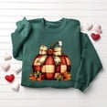 thumbnail image 4 of Molidfa Women’s Oversized Crew Neck Kawaii Ghost Pumpkin Halloween Long Sleeve Sweatshirt, 4 of 5