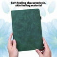 thumbnail image 3 of Dteck Embossed Flower Case for Galaxy Tab A7 Lite 8.7", Samsung A7 Lite (SM-T220/SM-T225) 2021 PU Leather Magnetic Pockets Multi-Angle Stand Folding Stand Pen Holder Business Cover Case,Green Flower, 3 of 8