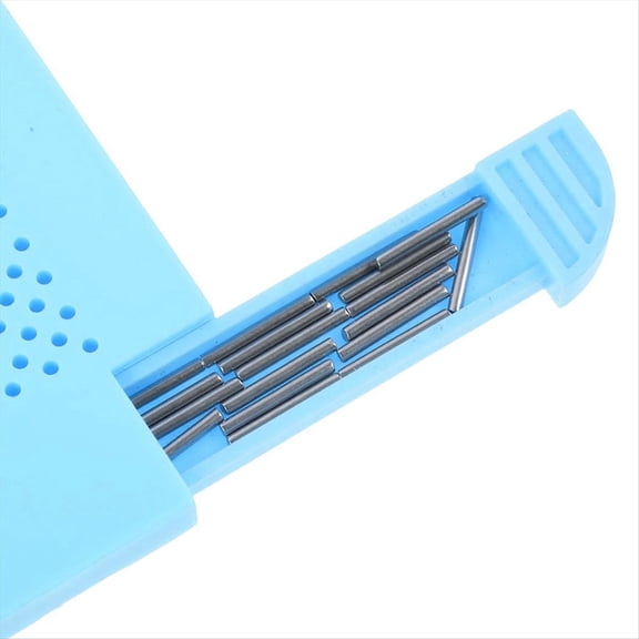 Paper Quilling Board Knitting Tool Grid Husking with Pins Blue