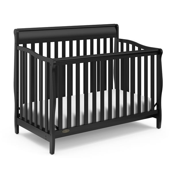 Graco Stanton 4 In 1 Convertible Crib Black Walmart Com