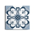 thumbnail image 4 of 4 Pcak Decoration Wall Art,Blue Abstracct Floral Mexican Flowers Wall Prints,Prints for Wall Decor with Wood Frame,Colorful Wall Print for Room Decor Wall Decor Office Decor (16x16inch), 4 of 4