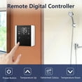 thumbnail image 4 of Mescukay RV Tankless Water Heater, 65,000BTU RV Instant Water Heater with Remote Controller, 15" x 15" Door＆Front Water Outlet, Propane Gas, DC 12V, Compatible with All RVs, 4 of 7
