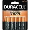 Duracell Battery, Alkaline, AA, Premium, PK10 MN1500B10Z - 1 Each