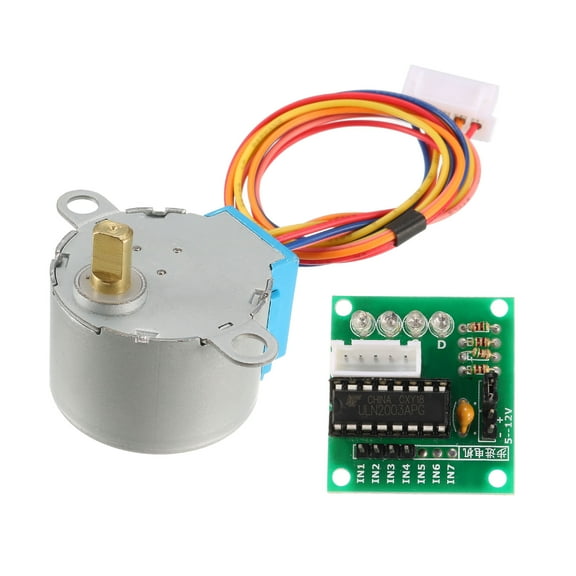 DC5V Stepper Motor 28BYJ-48 With 5V ULN2003 Drive Test Module Board 5 Line 4 Phase