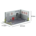 thumbnail image 3 of 1:32 Parking Lot Model Car Diecast Garage for Diorama Collection Background 32008 Gray, 3 of 5