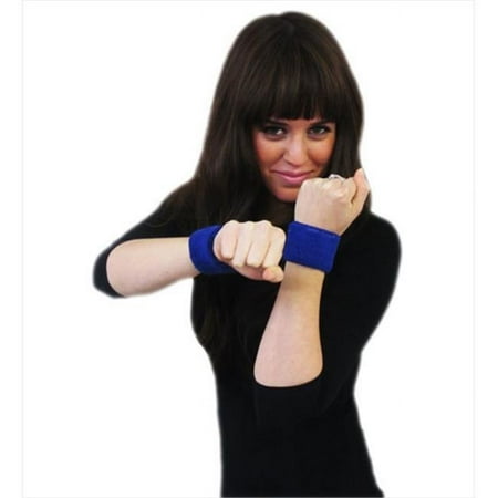 CoverYourHair 20838 Navy Terry Wrist Bands