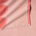 thumbnail image 3 of Beautiful by Drew Barrymore 6-Piece Scallop Bath Towel Set, Soft 100% Cotton, Rose, 3 of 4