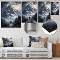 thumbnail image 4 of Designart "Harmonious Mountain Trails I" Hiking Metal Art Print, 4 of 5