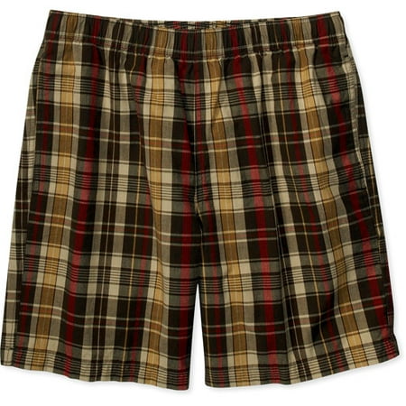 george elastic waist shorts plaid