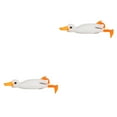 thumbnail image 4 of Greeniant Cebo falso, señuelo de pato de superficie ligera de plástico, cebos flotantes bien hechos para lubina, bagre, patrón de escamas de, 4 of 6