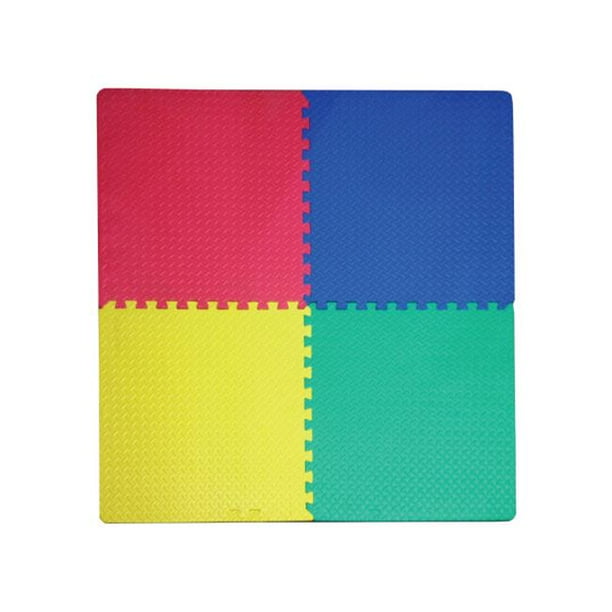 Bulk Buys OC6001 MultiUse Foam Play Mat With Interlocking Squares