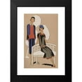 thumbnail image 2 of G-P. Joumard 11x14 Black Modern Framed Museum Art Print Titled - Confidence (1926), 2 of 5