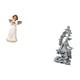 thumbnail image 5 of Figura de resina de ángel querubín sosteniendo una paloma para la decoración navideña del escritorio de la sala de estar y estatua budista Feng Shui d, 5 of 8