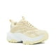 thumbnail image 4 of Tenis Charly Para Dama Chunky Suela EVA Color Beige Blanco beige 24, 4 of 6