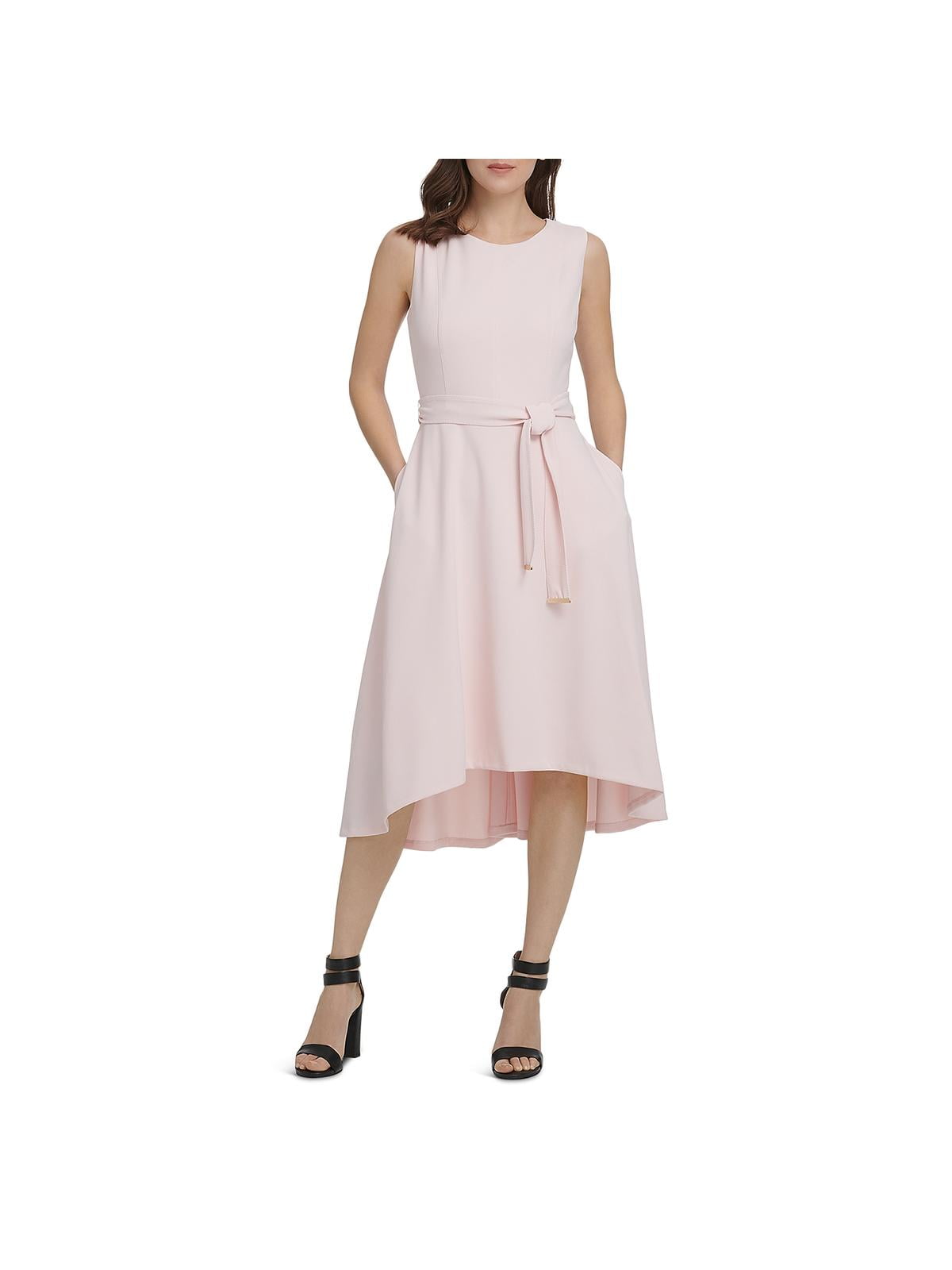 tie waist shift dress