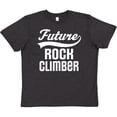 thumbnail image 3 of Inktastic Future Rock Climber Childs Climbing Youth T-Shirt, 3 of 5