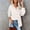 White, variant on VISALY Women Button Up Collared Shirts Tunic Tops Loose Fit Tops Work Dressy Casual Basic Shirts Long Sleeve Wrinkle Free Blouse Smocked Shackets Jacket Solid Oversized Boyfriend Blouses Blue L
