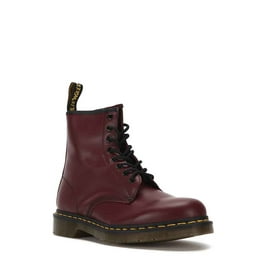 Dr. Martens Unisex Women s Men s 1460 8 Eye Smooth Leather Combat Boot Walmart