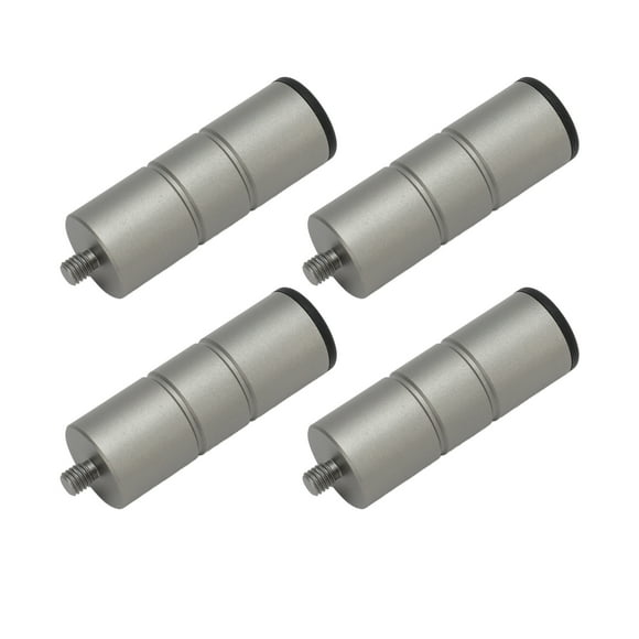 Engraver Riser, Aluminum Alloy 4 Pcs 50mm Height Engraver Raised Footpad  for Engraving Machine