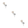 thumbnail image 1 of Lámpara de pared de cristal Bewildely para mesita de noche Pasillo E27 Decoración Plata Tipo 2, 1 of 1