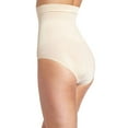 thumbnail image 4 of Maidenform Women's Control It Shiny Brief, Barely Nude, 2XL, 4 of 4