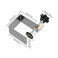 thumbnail image 4 of Ayuda para La Instalación Del Cajón Soporte Clip Fijación Rápida para La Superficie Del Cajón Nuevo Clip Panel en Forma G para Carpintería (plateado), 4 of 6