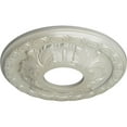 thumbnail image 3 of Ekena Millwork 11 3/8"OD x 3 5/8"ID x 1 1/8"P Leaf Ceiling Medallion (Fits Canopies up to 4 3/4"), Hand-Painted Flash Blue, 3 of 7