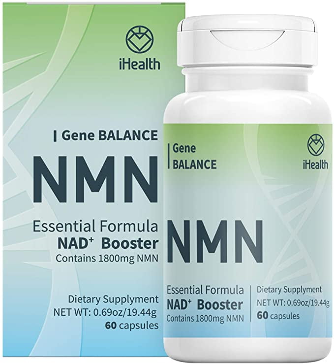 iHealth NMN Essential Formula NAD+ Booster Gene Balance Walmart Canada