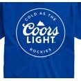thumbnail image 3 of Coors Light - Logo Badge  -  Men's Short Sleeve Tee, 3 of 5