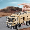 thumbnail image 2 of syligr Alloy Off-Road RV Toy, Die-Cast Camper Vehicle with Detachable Motorcycle, Adventure Vehicle Model for Pretend Play, Truck Toys for Boys Car Lovers, Christmas Birthday Gift for Kids Age 3-8, 2 of 6
