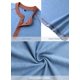 thumbnail image 4 of Camisa Henley Gleam Ledra E, azul claro, mezcla de algodón, para hombre, talla S, 4 of 4
