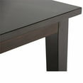 thumbnail image 3 of Atlin Designs 66" x 40" Dining Table in Java Brown, 3 of 5