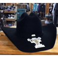 thumbnail image 2 of Twister Dallas Black Wool Felt Western Hat T7101001, 2 of 3