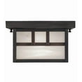 thumbnail image 6 of Meyda Tiffany 51890 Craftsman 14" Wide Flush Mount Square Ceiling Fixture - Brown, 6 of 7