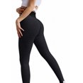 thumbnail image 4 of Butt Lift Yoga Pants Ruched Butt Leggings Butt Lift Textured Booty Lifting Anti-Cellulite Leggings, 4 of 9