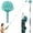 24FT POLE, variant on 30 Feet High Reach Cobweb Duster with 6-24Ft Extension Pole, Cobweb Duster with 5-Stage Telescopic Aluminum Pole, Spider Web Brush for Outdoor & Indoor Cleaning - Soft Bristles.