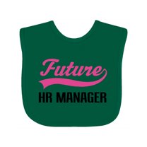 Inktastic Future HR Manager Boys Baby Bib