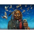 thumbnail image 2 of SUNSOUT INC - Peacemaker - 1000 pc Jigsaw Puzzle by Artist: David Behrens - Finished Size 20" x 27" - MPN# 40073, 2 of 5