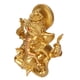 thumbnail image 3 of Estatua de Ganesha india Sincero escultura de elefante Dios hindú Resina Decorativa oro, 3 of 9