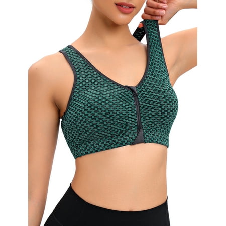 

DODOING Sports Bra for Women Sexy Cutout Crop Workout Tops for Women with Removable Padded Cups Training Yoga Active Bra